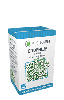 Споришу трава різано-пресована, 100г (Ліктрави)