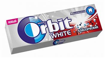 Жувальна гумка Orbit / Орбіт Вайт класичний подушечки