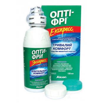 Розчин для контактних лінз Опти-фрі Експрес 355мл фл. (ВМП)