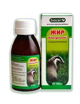Борсуковий жир 100мл (Екосвіт)