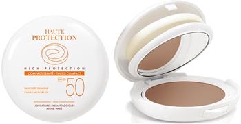 Крем-пудра Avene SPF50 сонцезахисна бежева, 10г (Авен)