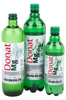 Вода мінеральна Donat Mg, 1л / Донат