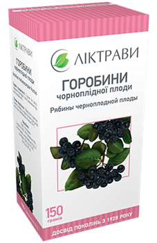 Горобини чорноплідної плоди 150г (Ліктрави)
