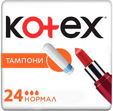 Тампони Kotex нормал №24 / Котекс