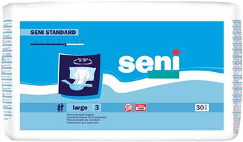 Підгузки для дорослих Seni / Сені стандарт р.L3 (100-150см) (6крапель) №30