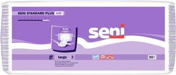 Підгузки для дорослих Seni / Сені стандарт плюс р.L3 (100-150см) (7крапель) №30