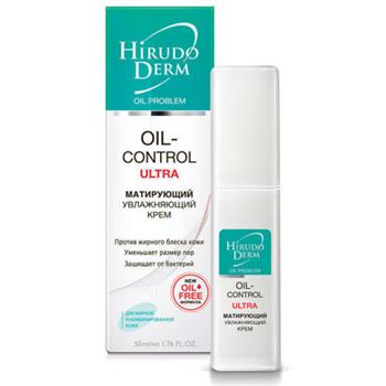 Крем Hirudo Derm, Oil Problem OIL-CONTROL ULTRA зволожуючий матуючий, 50мл