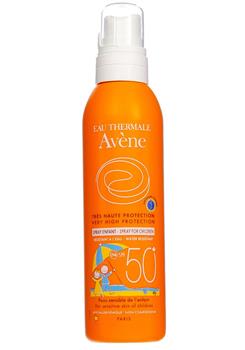 Спрей Avene сонцезахисний SPF50 + для дітей, 200мл (Авен)
