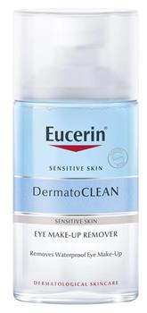 Засіб Eucerin DermatoClean для зняття водостійкого макіяжу з очей для чутливої шкіри (83579), 125мл