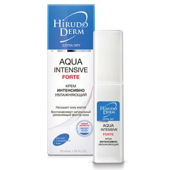 Крем Hirudo Derm, AQUA INTENSIVE FORTE інтенсивно зволожувальний із серії Extra Dry, 50мл