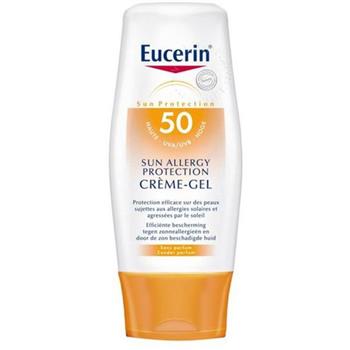 Гель-крем сонцезахисний для обличчя та тіла Eucerin Sun Protection SPF50+ Allergy Protect (63944), 150мл