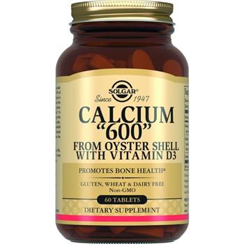 Кальцій Solgar (Calcium "600") з раковин устриць, табл. №60 (Солгар)