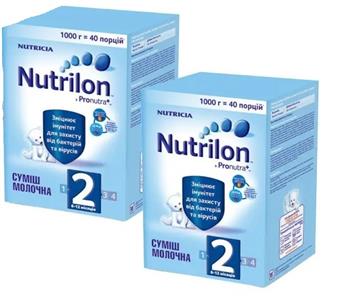 Суміш молочна суха Nutrilon-2 1000г (6-12міс) (Нутрилон)