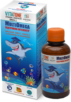 Вітатон (Vitatone) МультиОмега, сироп 250мл фл.