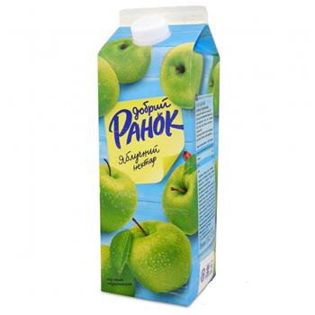 Нектар яблучний освітлений "Добрий Ранок" 0,2л