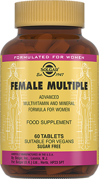 Комплекс вітамінів для жінок Solgar (Female Multiple), табл. №60 (Солгар)