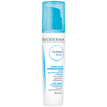 Крем для обличчя Bioderma Hydrabio Rich насичений зволожуючий для чутливої зневодненої шкіри, 50мл