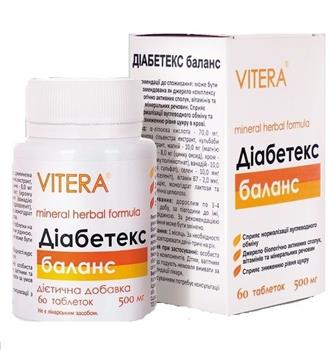 Діабетекс Баланс, табл. 500мг №60