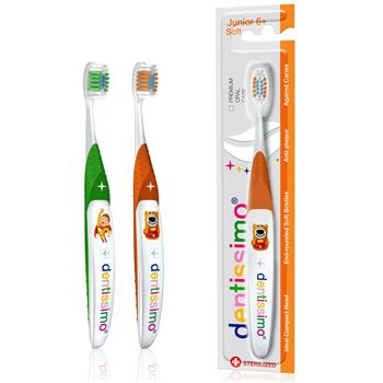 Зубна щітка дитяча (6+) Dentissimo / Дентіссімо, м'яка