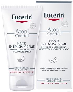 Крем для рук Eucerin AtopiControl інтенсивний для сухої та атопічної шкіри (89744), 75мл
