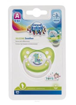 Пустушка латексна Canpol, анатомічна (0-6 міс.) (23/259) (Канпол)