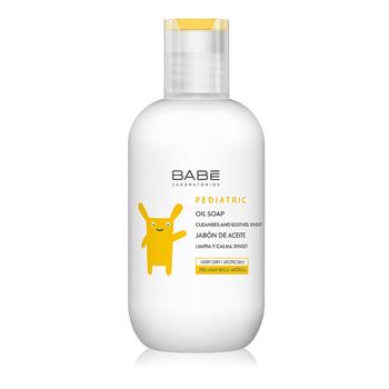 Мило дитяче Babe Laboratorios Pediatric на основі олій (формула без води та лугів), 200мл