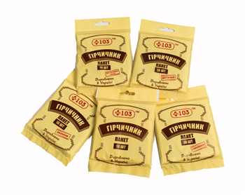 Гірчичник-пакет "+103", для чутливої шкіри, №10 (ВМП)