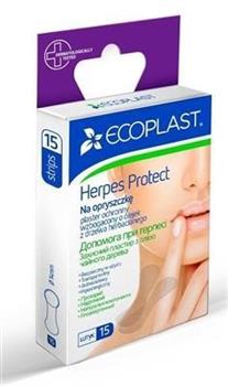 Пластир захисний "Допомога при герпесі" №15 Ecoplast / Екопласт