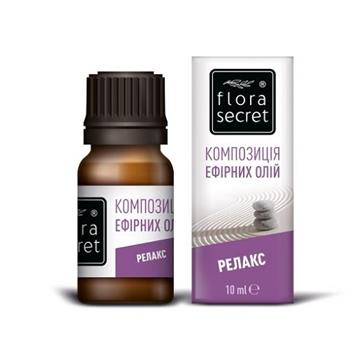 Композиція ефірних олій Flora Secret Релакс, 10мл
