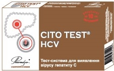 Тест швидкий Cito Test Гепатит С, для діагностики вірусного гепатиту С