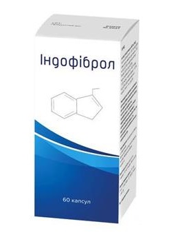Індофіброл капс. 400мг №60