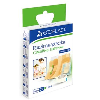 Набір пластирів "Сімейна аптечка" №25 (арт.534423) Ecoplast / Екопласт