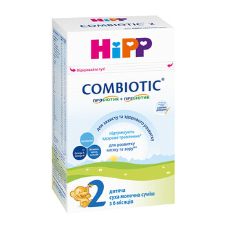 Суміш молочна HiPP "Combiotic-2" (6+), 500г (Хіпп Комбіотик)