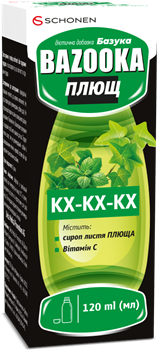 Базука Плющ еліксир по 120мл фл.