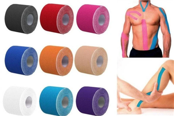 Кінезіо тейп Nordeplast 5см х 5м, білий