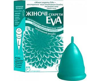 Менструальна чаша Жіночі секрети EVA р.L 25мл