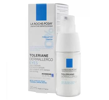 Крем-догляд для шкіри навколо очей La Roche-Posay Толеран Дермалерго, для гіперчутливої шкіри, 20мл (Ля Рош-Позе)