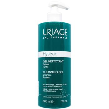 Гель Uriage Ісеак очищуючий для жирної шкіри проти недоліків, 500мл / Урьяж