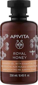 Гель для душу Apivita Royal Honey "Королівський мед", з ефірними оліями, 250мл / Апівіта