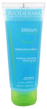 Гель для обличчя Bioderma Sebium очищуючий для жирної та комбінованої шкіри, 100мл / Біодерма