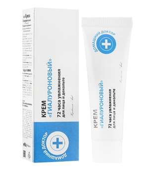 Крем для обличчя та декольте The Doctor Гіалурон інтенсивний зволожуючий, 30мл