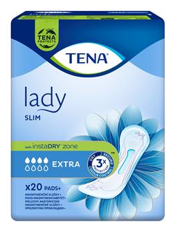 Прокладки урологічні Tena Lady Slim Extra (5 крап.) №20 / Тена