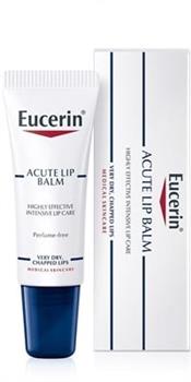Бальзам Eucerin інтенсивний для дуже сухих, потрісканих губ (63641), 10мл