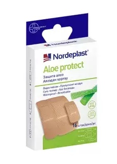 Набір пластирів мед. "Алое Вера" Ecoplast, №16