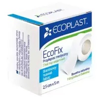 Пластир мед. тканий "ЕкоФікс" Ecoplast 2,5см х5м