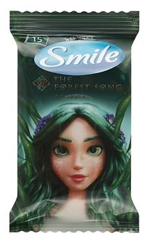 Серветки вологі Smile "Мавка" №15 / Смайл