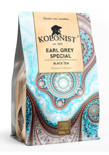 Чай чорний Kolonist "Граф Грей Спешл", стандарт OP, 100г пакет / Колоніст