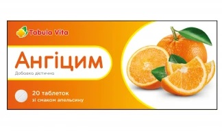 Ангіцим Tabula Vita табл. зі смаком апельсину №20