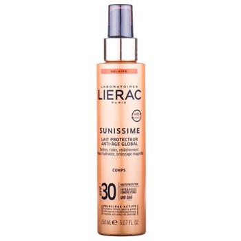 Молочко Lierac Sunissime SPF30, сонцезахисне антивікове, 150мл / Лієрак
