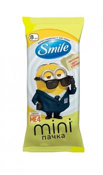 Серветки вологі Smile з веселими Міньйонами №8